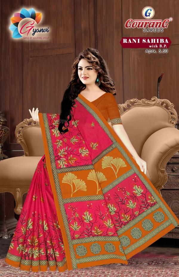 Gourang Rani Sahiba Vol-1 – Cotton Saree